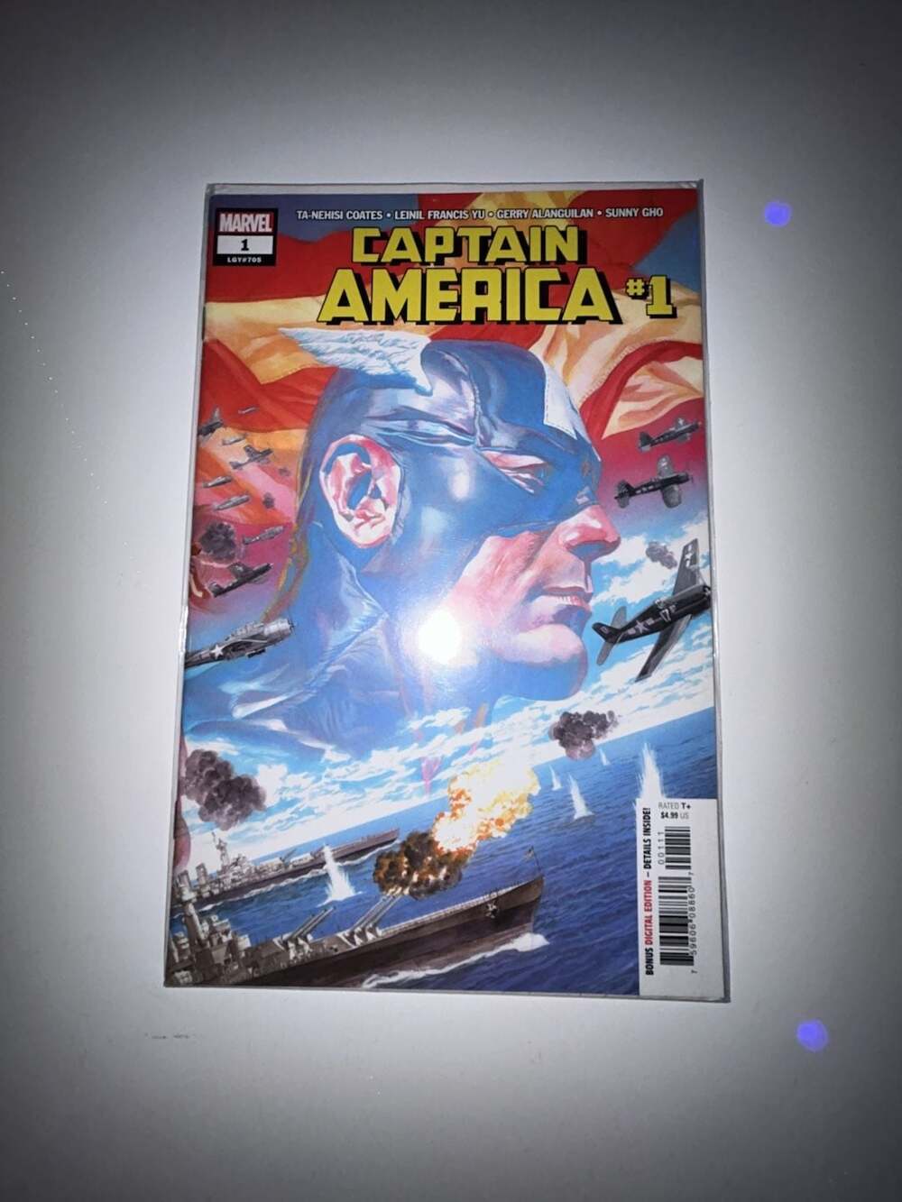 Captain America #1 (2018) Marvel Comic Book